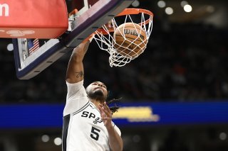Stephon Castle et sa Team C joueront le All-Star Game de NBA dimanche KEYSTONE/AP/Nick Wass